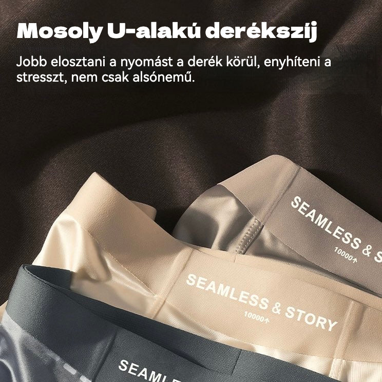 (3 db.) Elegáns Ice Silk Férfi Alsónemű a Mulberry Silk antimikrobiális férfi boxeralsóitól